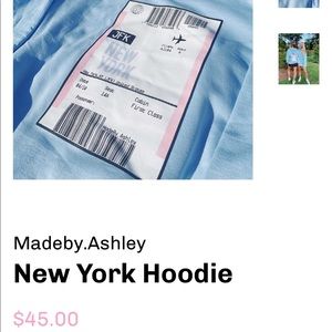 NEW New York Hoodie